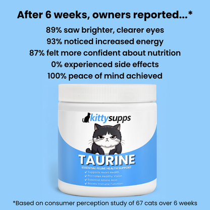 KittySupps™ Taurine Supplement 200 Grams/Bottle (1）
